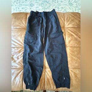 Old Navy Active Black Cargo Joggers